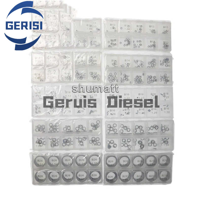 Common Rail 1000pcs Fuel Injector Repair Gasket Kit