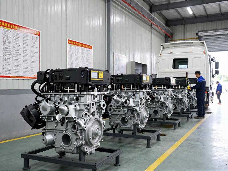 Truck fleet maintenance efficiency