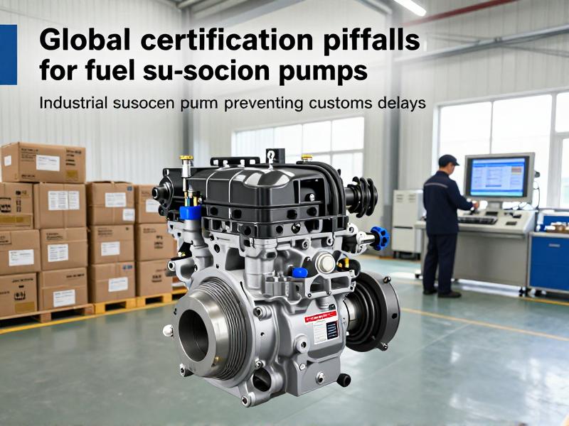 Global certification pitfalls for fuel suction pumps