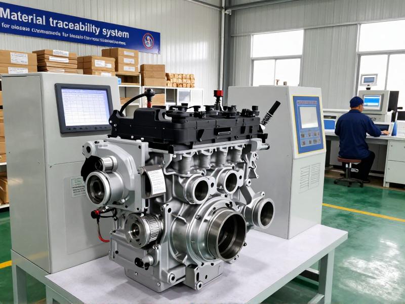 Material traceability system for diesel fuel components