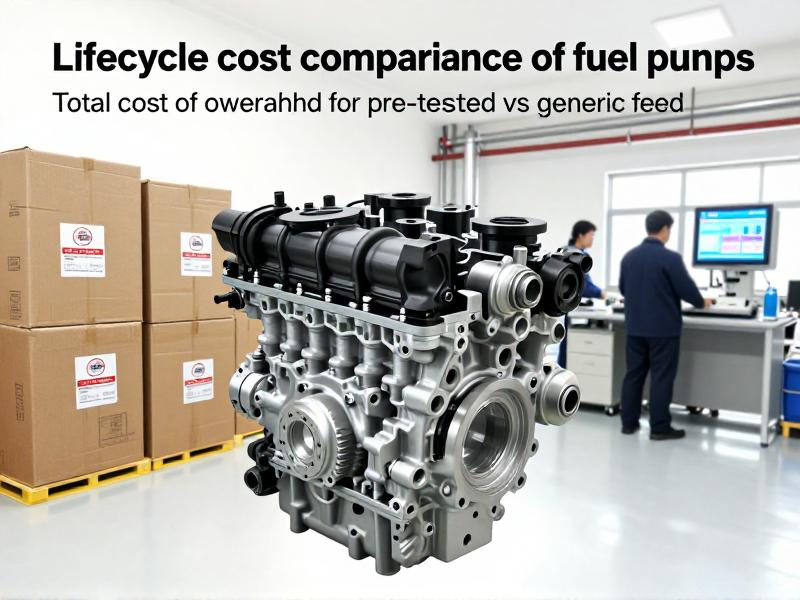 Lifecycle cost comparison of fuel pumps