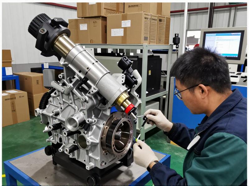 Unit injector failure analysis showing micron-level wear patterns